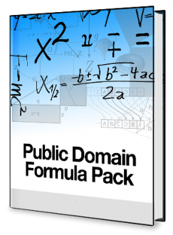 Public Domain Formula Pack eBook