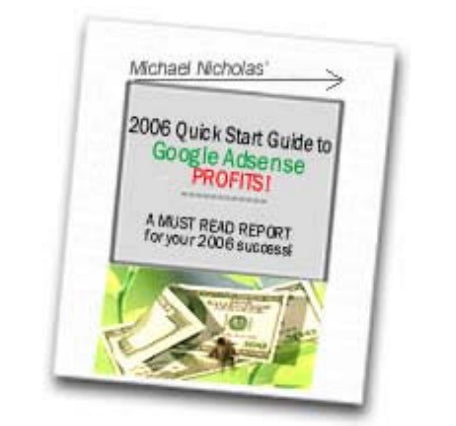 Quick Start Guide To Google Adsense Profits eBook