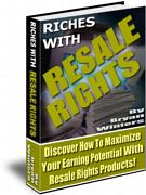 Riches with Resale Rights eBook