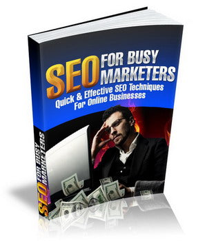 SEO For Busy Marketers eBook