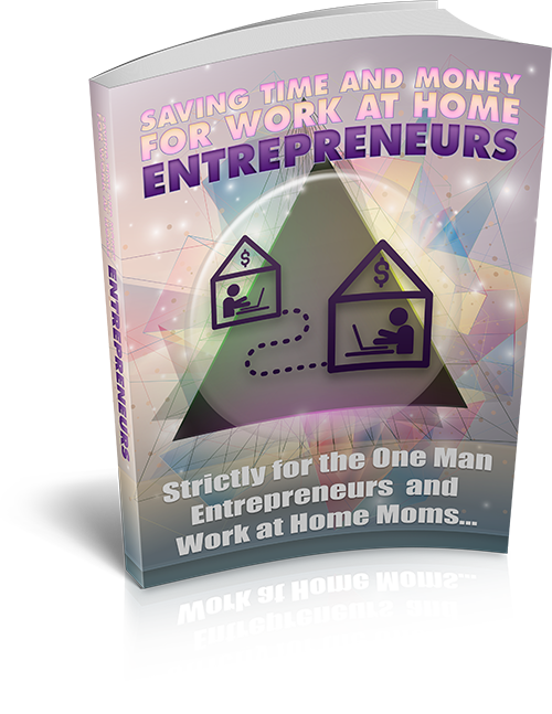 Saving Time and Money For WAH Entrepreneurs eBook