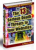 13 Serious Death Threats To Your Websites eBook