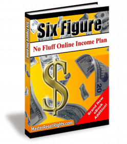 Six Figure No Fluff Online Income Plan eBook