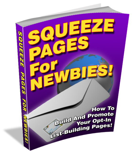 Squeeze Pages For Newbies eBook