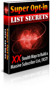 Super Optin List Secrets eBook