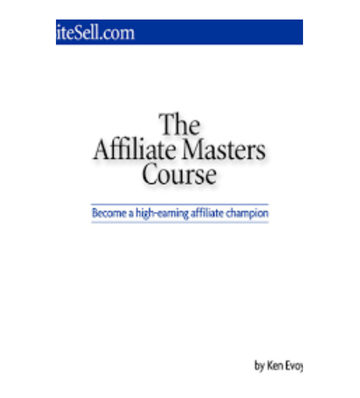 The Affiliate Masters Course eBook