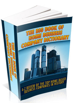 The Big Book Of Home Business Company Directory eBook