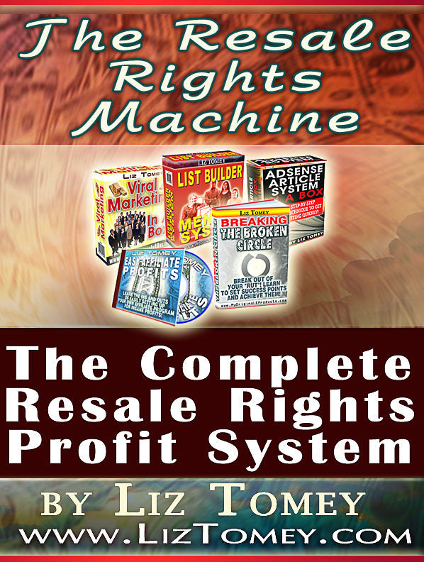 The Resale Rights Machine eBook