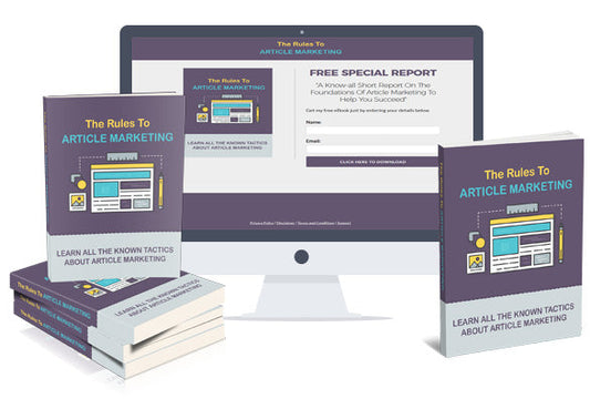 The Rules To Article Marketing eBook