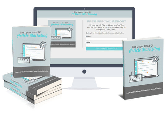 The Upper Hand Of Article Marketing eBook