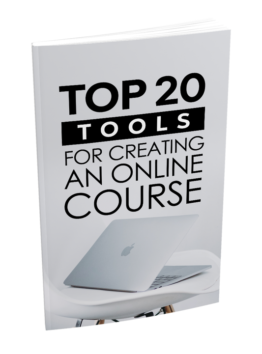 Top 20 Tools For Creating an Online Course eBook