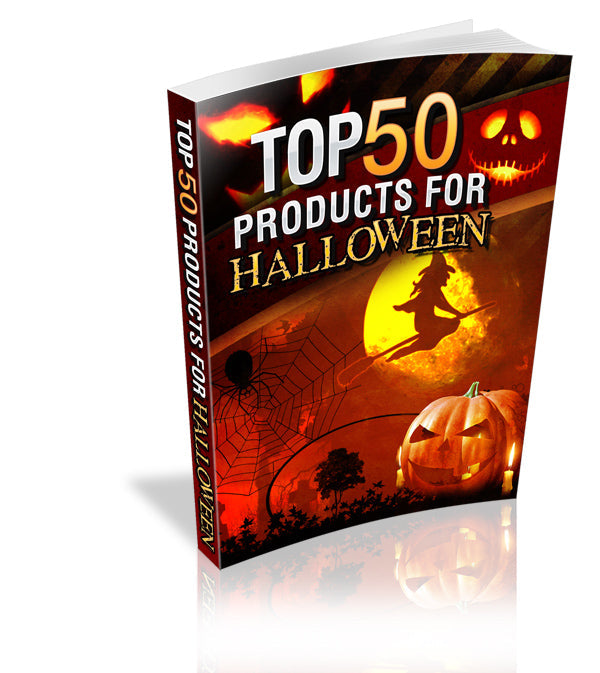 Top 50 Products For Halloween eBook