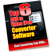 Top 6 DVD To Video iPod Converter Software eBook