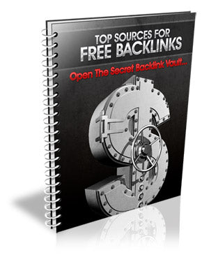Top Sources For Free Backlinks eBook