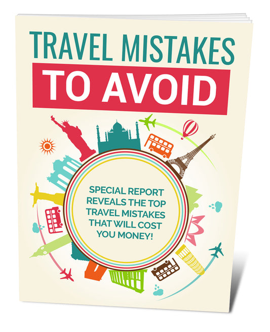 Top Travel Mistakes To Avoid eBook