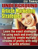 Underground Article Marketing Strategies eBook