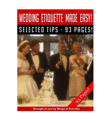 Wedding Etiquette Made Easy eBook